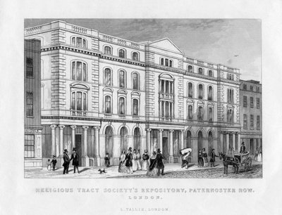 Religious Tract Societys Repository, Paternoster Row, London, 1800-tallet av Unbekannt