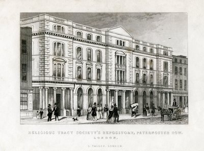 Religious Tract Societys Repository, Paternoster Row, London, 1800-tallet av Unbekannt