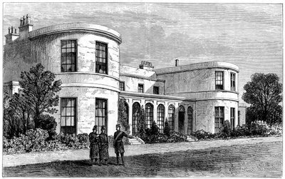 Bosted for sjefsekretæren for Irland, Phoenix Park, Dublin av Unbekannt