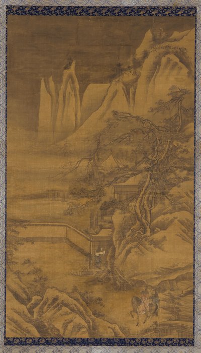 Returning Home in the Snow, Ming-dynastiet, 1500-tallet. av Unbekannt
