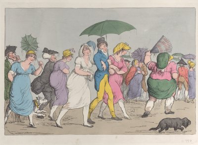 Tilbake fra anmeldelsen Loyal Ducking, juni 1800, juni 1800. av Unbekannt