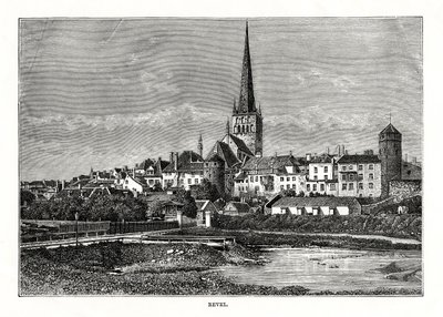 Revel, Estland, 1879 av Unbekannt