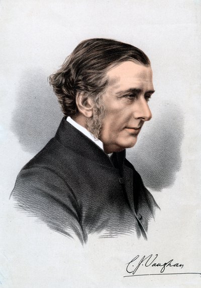 Pastor Charles John Vaughan, Harrow-rektor og dekan av Llandaff, 1800-tallet av Unbekannt