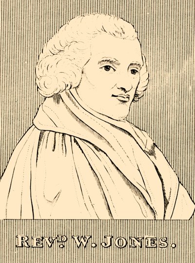 Pastor W. Jones, 1726-1800, 1830. av Unbekannt