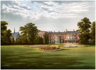 Rhydd Court, Worcestershire, hjemmet til Baronet Lechmere, c1880 av Unbekannt