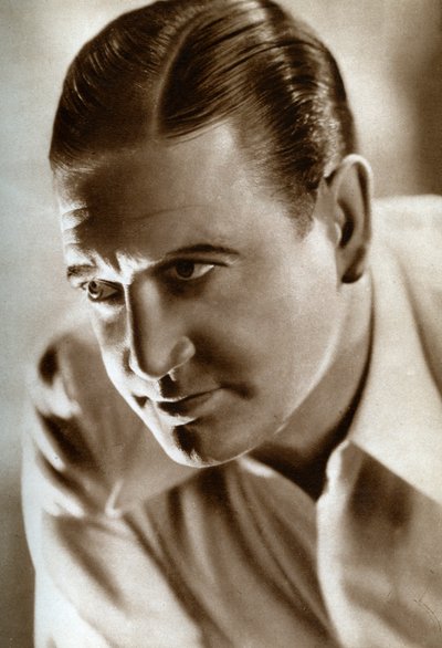 Richard Dix , amerikansk skuespiller, 1933 av Unbekannt