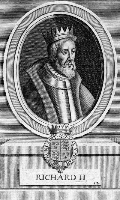 Richard II, konge av England av Unbekannt