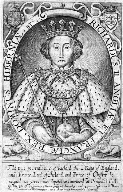 Richard II, konge av England av Unbekannt