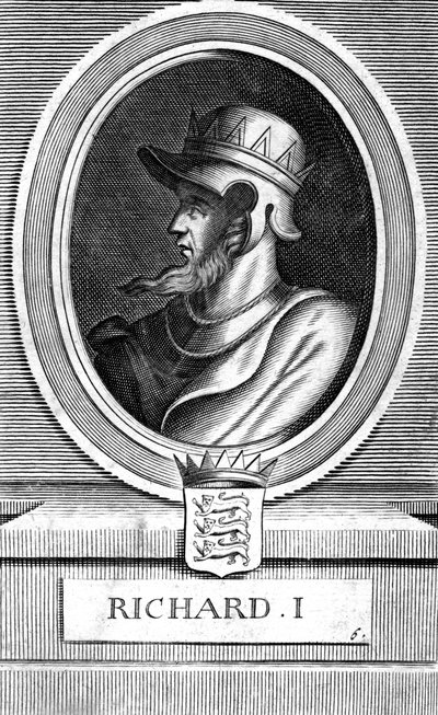 Richard I, konge av England, 1800-tallet av Unbekannt