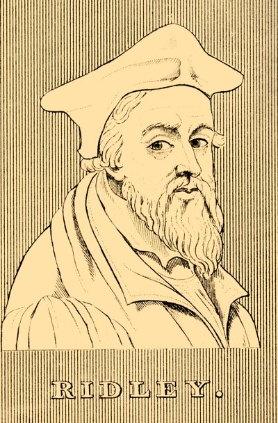 Ridley, c1500-1555, 1830. av Unbekannt