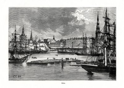Riga, Latvia, 1879 av Unbekannt