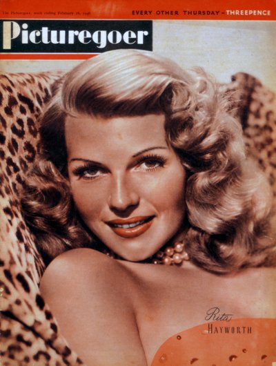Rita Hayworth 1918-1987, amerikansk skuespillerinne, 1946 av Unbekannt