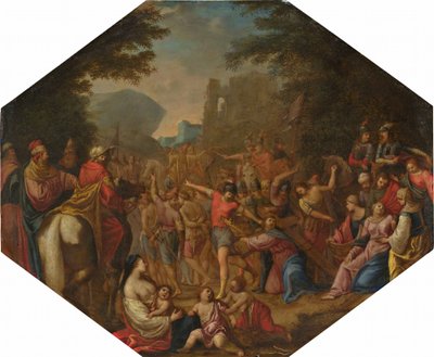 Veien til Golgata, 16151620. av Unbekannt