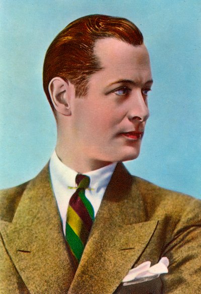 Robert Montgomery 1904-1981, amerikansk skuespiller og regissør, tidlig på 1900-tallet av Unbekannt