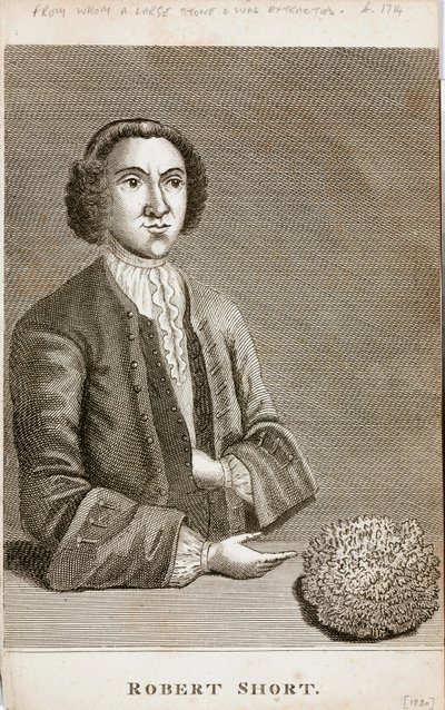 Robert Short, medisinsk nysgjerrighet, ca 1750-tallet av Unbekannt
