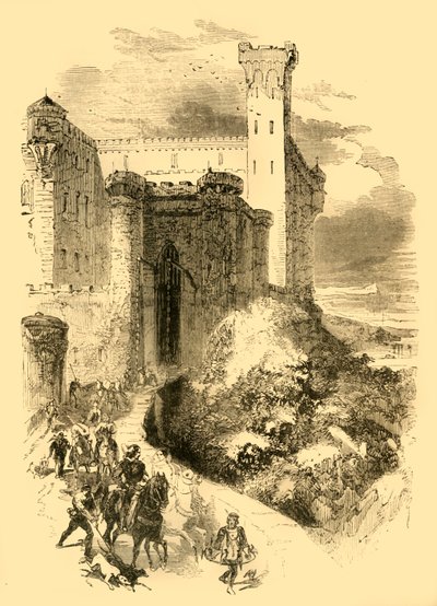 Robert av Normandie ved slottet til greven av Conversano, c1890. av Unbekannt