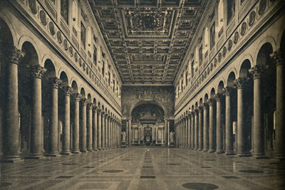 Roma - Basilica of St. Paul utenfor murene, 1910 av Unbekannt