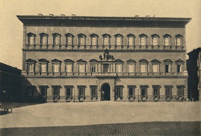 Roma - Farnese-palasset, 1910 av Unbekannt