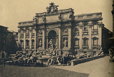 Roma - Trevifontenen, 1910 av Unbekannt