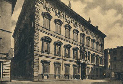 Roma - Senatets palass, 1910 av Unbekannt