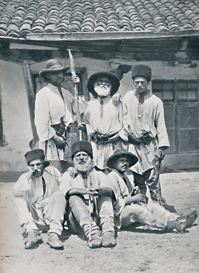 Rumenske bønder, 1912 av Unbekannt