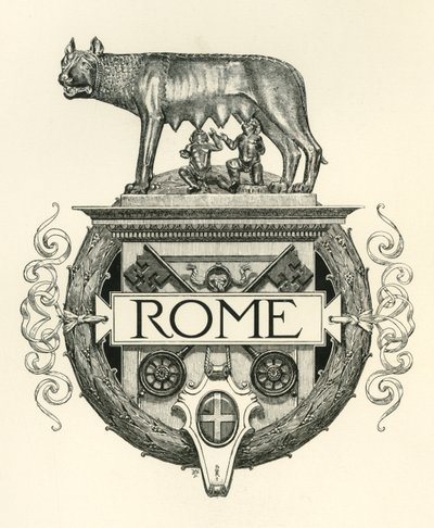 Roma, slutten av 1800-begynnelsen av det 20. århundre. av Unbekannt