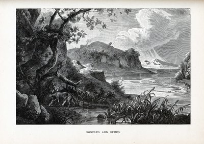 Romulus og Remus, 1882 av Unbekannt