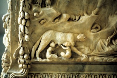 Romulus og Remus dier fra ulven av Unbekannt