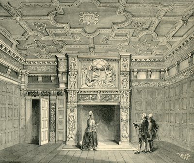 Rom i Sir Paul Pindars hus, c1872. av Unbekannt