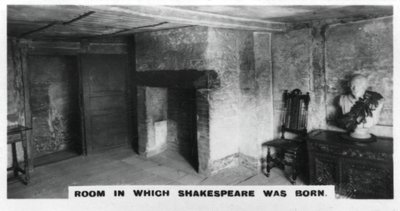 Rom der Shakespeare ble født, ca 1920-tallet av Unbekannt