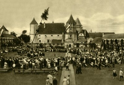 Rosenburg slott, Niederösterreich, c1935. av Unbekannt