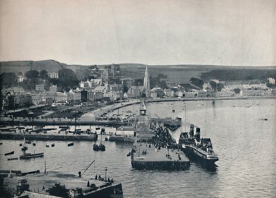 Rothesay - The Landing-Stage and Esplanade, 1895 av Unbekannt
