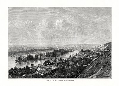 Rouen, Normandie, Frankrike, 1879 av Unbekannt