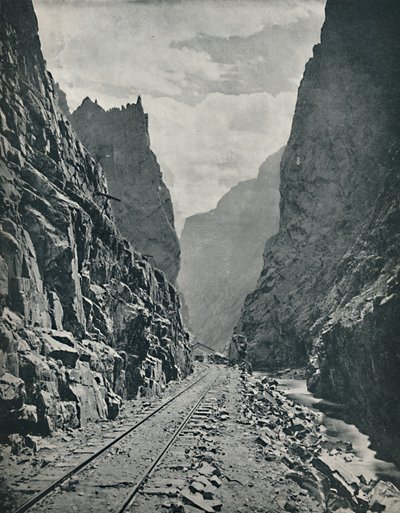 Royal Gorge of the Arkansas, c1897. av Unbekannt