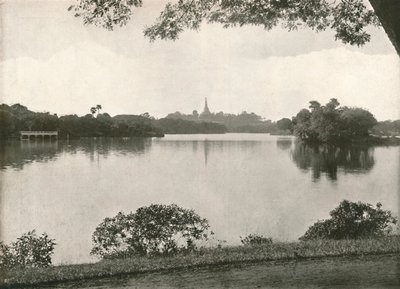 Royal Lakes, Rangoon, 1900. av Unbekannt