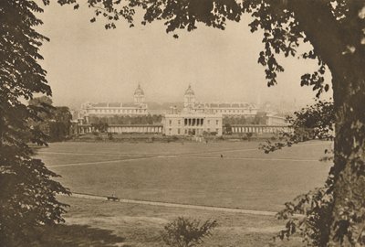 Royal Naval College i Greenwich, Once a Hospital for Disabled Sailors, c1935. av Unbekannt
