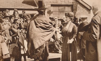 Kongelig omvisning i Wales, ca 1920-tallet 1935 av Unbekannt