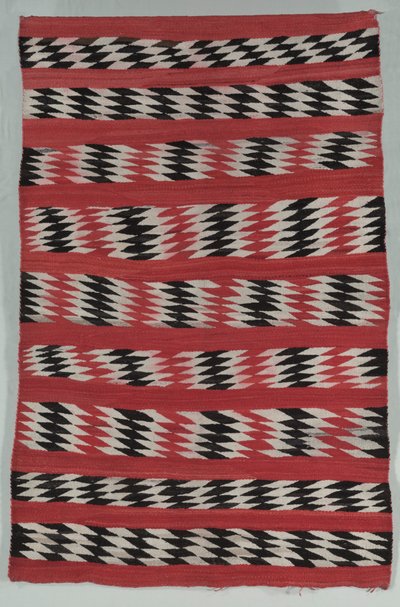 Teppebånd med diamantstriper, ca. 1890-1900. av Unbekannt