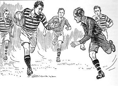 Rugbyfotball, 1937 av Unbekannt