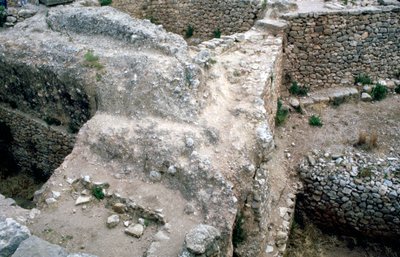 Ruinene av den forhistoriske greske byen Mykene av Unbekannt