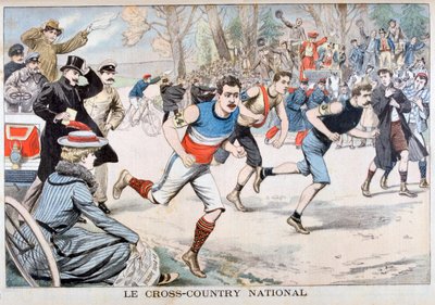 Løping, The National Cross Country, Paris, 1903 av Unbekannt