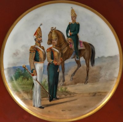 Russisk grenaderplate, 1850-tallet av Unbekannt