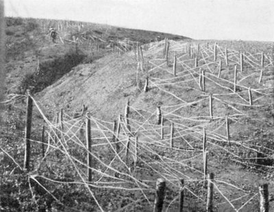 Russiske piggtrådforviklinger, russisk-japansk krig, 1904-5 av Unbekannt