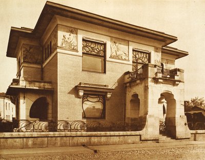 Ryabushinsky House, Malaya Nikitskaya Street, Moskva, Russland, 1902 av Unbekannt