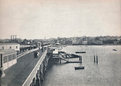 Ryde - Utsikt fra bryggen, 1895 av Unbekannt