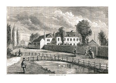 Sadlers Wells, 1756 av Unbekannt