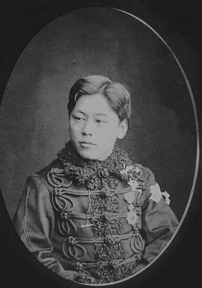 Sagen Ishizuka 1850-1909 i en alder av 26, 1876. av Unbekannt