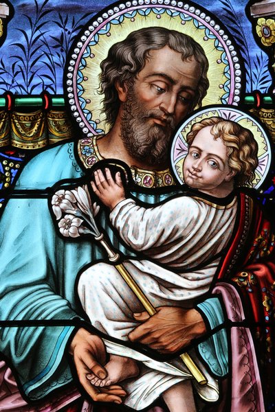 Saint-Joseph og Jesus, Bons-en-Chablais, Frankrike av Unbekannt