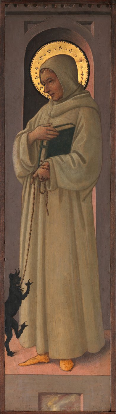 Saint Bernard av Clairvaux, ca. 1447-1469. av Unbekannt