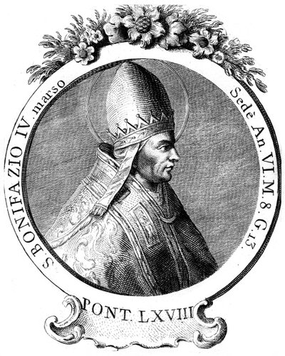 Saint Boniface IV, pave av den katolske kirke av Unbekannt